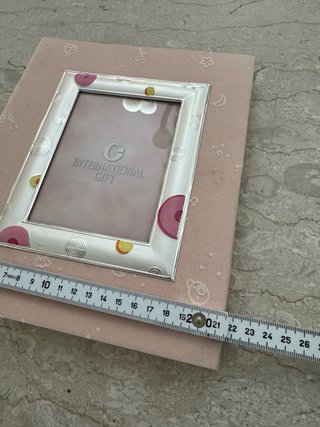 Album con cornice in argento International Gift