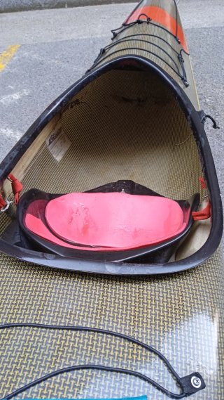Kayak de travesía Flecha Bidasoa 5.50m