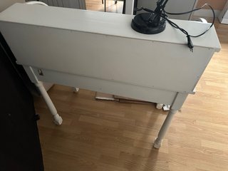 Mueble Secreter Escritorio Vintage Blanco
