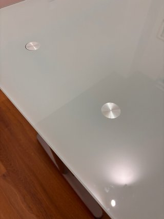 Mesa de escritorio IKEA de cristal 160 × 80 cm