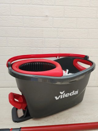 Vileda Turbo Set de Fregona con Cubo y Escurridor