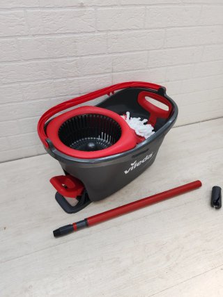 Vileda Turbo Set de Fregona con Cubo y Escurridor