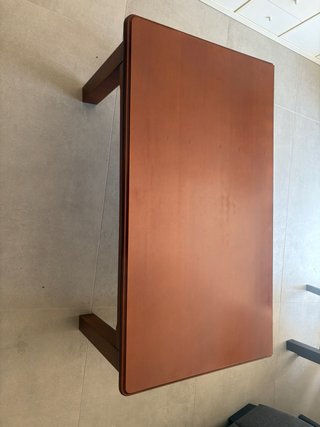Mesa centro elevable y extensible madera