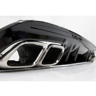 Difusor de paragolpes trasero para Mercedes Clase