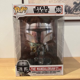 Funko Pop Star Wars Mandalorian & Child #380