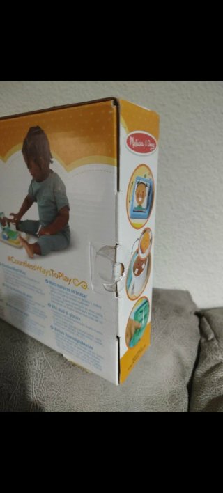 Tablero sensorial madera niños pequeños