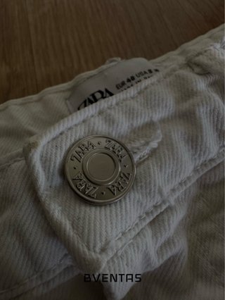 Pantalones cortos vaqueros blancos