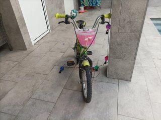Bicicleta infantil 16 DHS Speed + ruedines