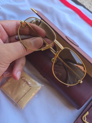 Set Cartier Vintage 1988 Occhiali Completo