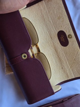 Set Cartier Vintage 1988 Occhiali Completo