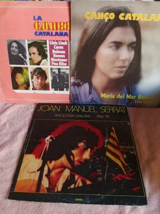 3 Vinilos Compilatorios Folk - Cançó Catalana