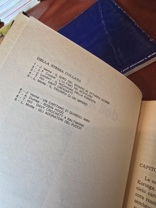 Libri vintage della collana "I grandi dell'avventu