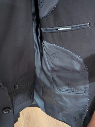 Traje Spagnolo Negro Hombre