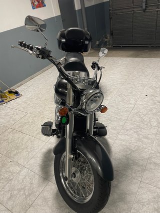 Kawasaki Vulcan 900 Classic Negra