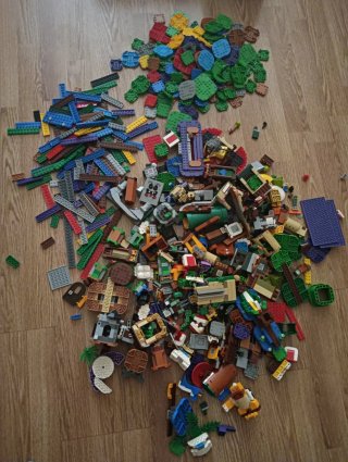Caja Lego Mario +200 piezas