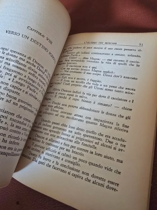 L'ultimo dei Mohicani vintage