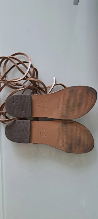 Sandalias MNG Marrones