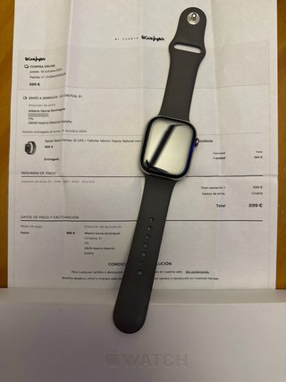 Apple Watch Serie 10 Titanio Nuevo