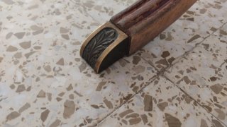 Mesa extensible madera maciza con cristal y sillas