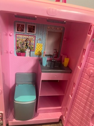 Caravana Barbie Rosa
