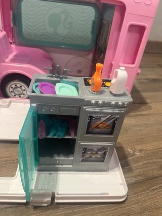 Caravana Barbie Rosa