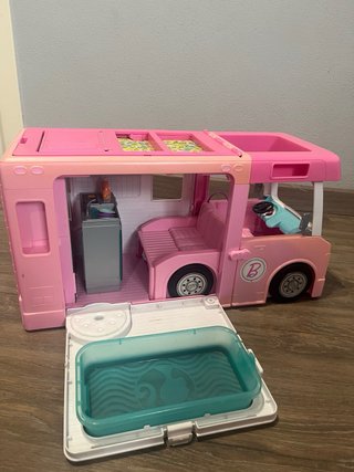 Caravana Barbie Rosa