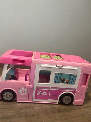 Caravana Barbie Rosa
