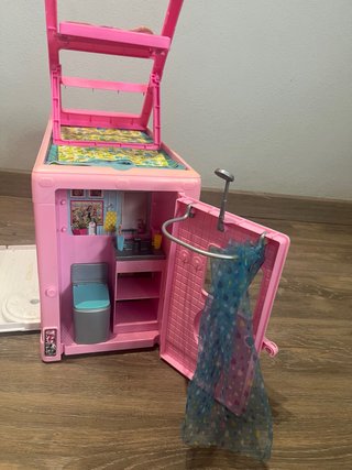 Caravana Barbie Rosa