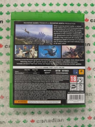 Grand Theft Auto V Xbox One