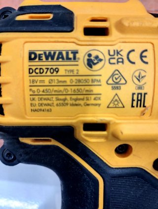 Taladro Percutor Dewalt 18V Brushless (Nuevo)