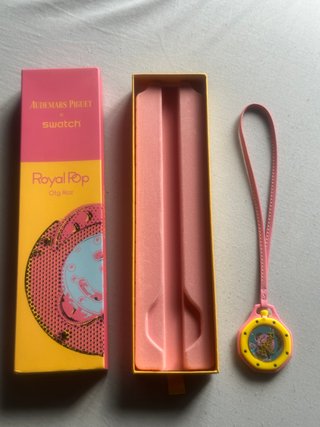 Reloj Swatch Rosa y Amarillo