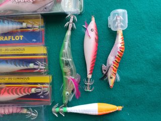 Lote Jibioneras Variadas Pesca