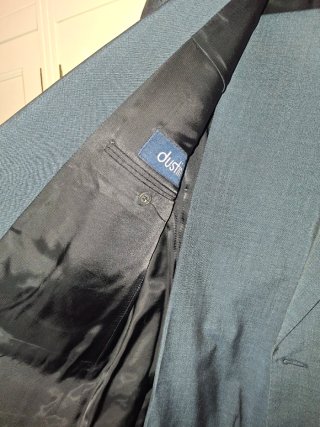 Traje de chaqueta azul hombre talla 54
