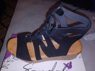 Sandalias de piel hechas a mano Talla 38
