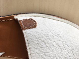 Sandalias Popa Piel Hombre Blancas T.42