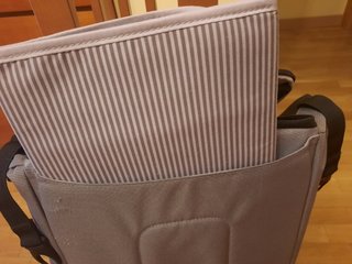 Bolso Trona Portátil Gris