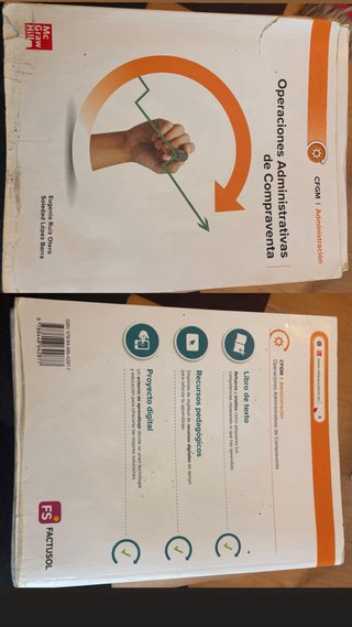 Lote de libros 1º de GM Gestión Administrativa.