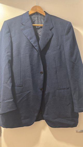 Americana Canali Gris Hecha en Italia