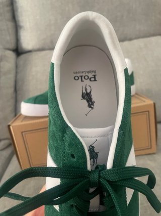 Zapatillas Polo Ralph Lauren Verdes y Blancas
