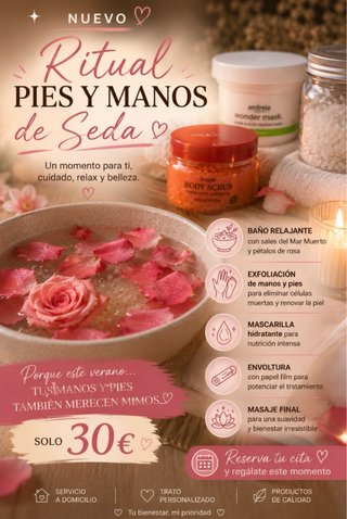 Ritual Manos y Pies de Seda