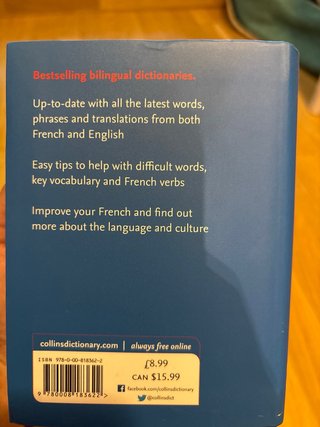 French Pocket Dictionary: the Perfect Portable ...
