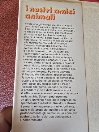 I nostri amici animali - manuale vintage