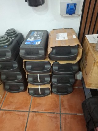 Maletín Mancuernas y Barra 20kg