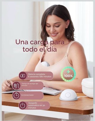 Momcozy M6 Sacaleches Eléctrico Manos Libres