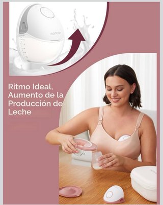 Momcozy M6 Sacaleches Eléctrico Manos Libres