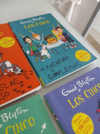 Colección 9 libros de Los Cinco