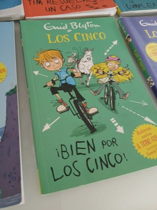 Colección 9 libros de Los Cinco