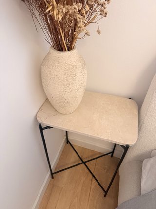 Mesita Mármol y Metal Zara Home