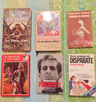 Libros vintage, seminuevos