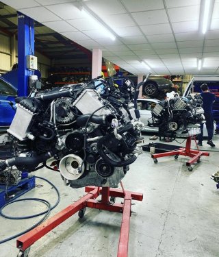 Motor BMW M5 F90 4.4